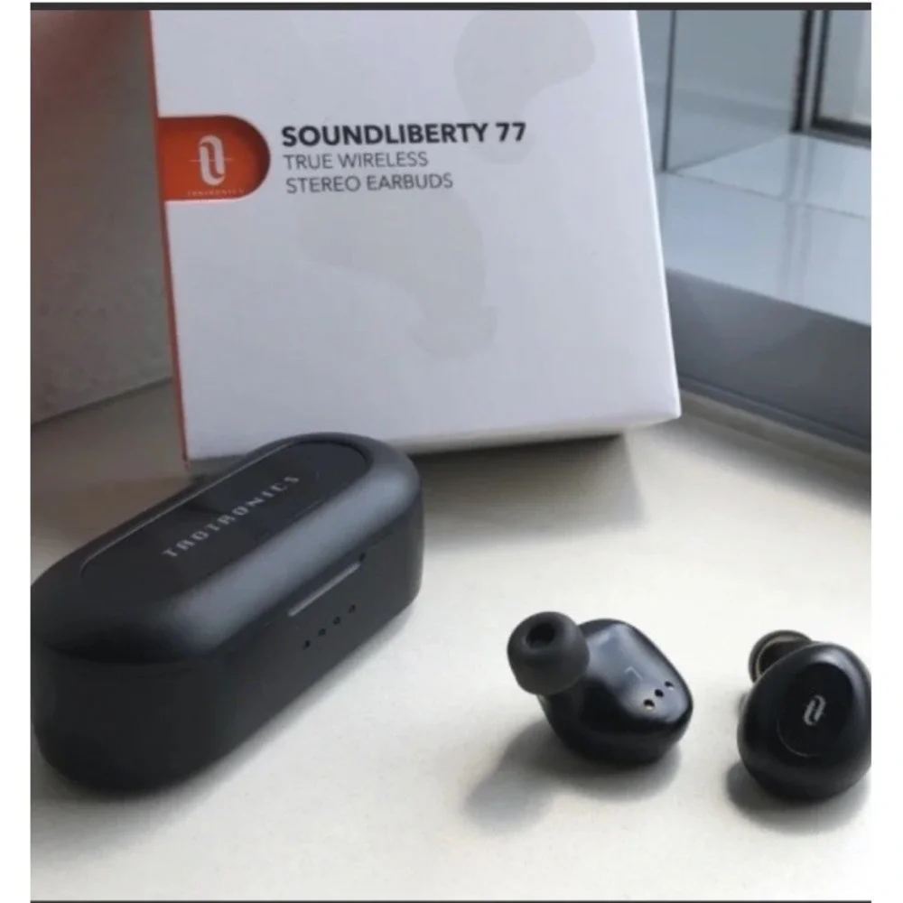Wireless Earbuds TaoTronics SoundLiberty 77 Waterproof 20 Hours Of Play NIB